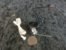 Electric neon clock company Cleveland vintage type pull switch new like original