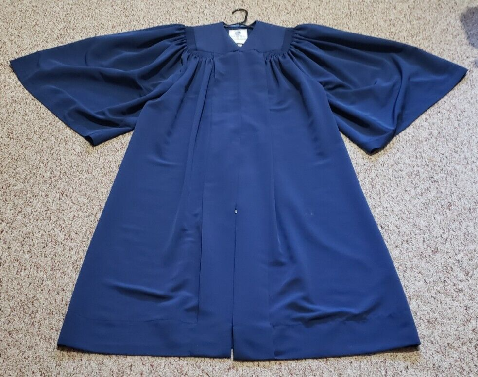 8 MURPHY ROBES CHOIR GOWNS NAVY DETACHABLE REVERSIBLE STOLES VARIOUS