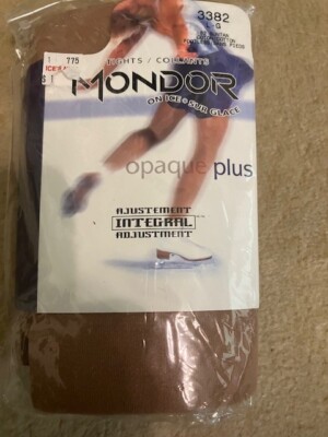 Footless Mondor 3382 Tights Women Large Suntan