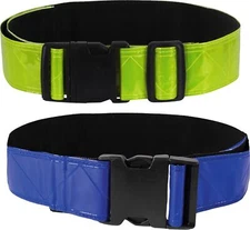 Hi Vis Reflective Safety Belt, US Army Military Running PT 2"