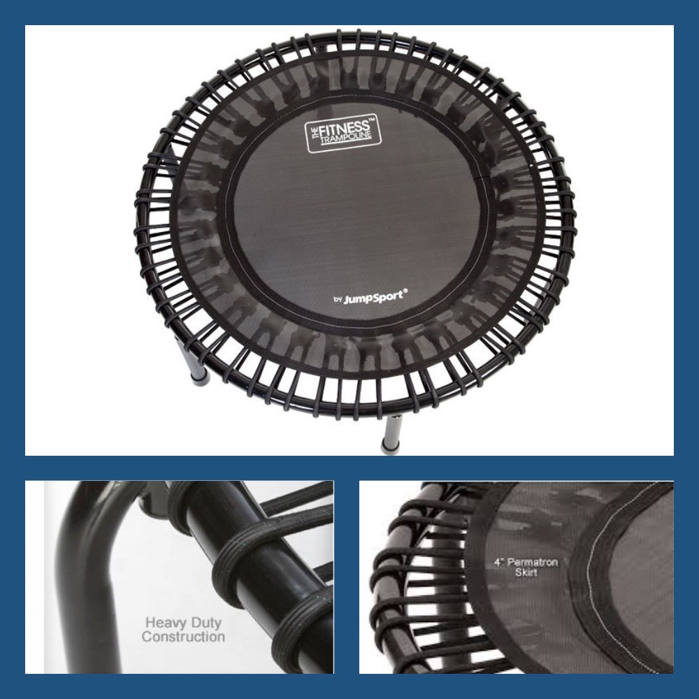 JumpSport 350 Fitness Rebounder THE FITNESS TRAMPOLINE Bonus Free