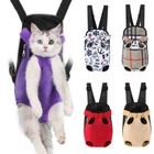 Pet Cat Dog Carrier Backpack Adjustable Pet Front Carrier Legs Out Travel Bag