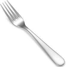 Premium Louise Forks, Set of 4, 18/10 Stainless Steel, Forks Silverware with ...