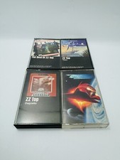 ZZ Top Cassette Tape Lot 4 Tejas, Deguello, Afterburner, Best of ZZ Top