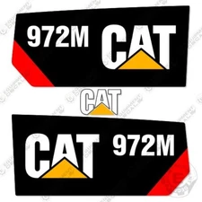 Fits Caterpillar 972M Decal Kit - 42" Side Stripes - 7 YEAR OUTDOOR 3M VINYL!