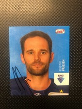 DEL 18/19 Dustin Friesen #110 Sticker Ingolstadt  *signiert*