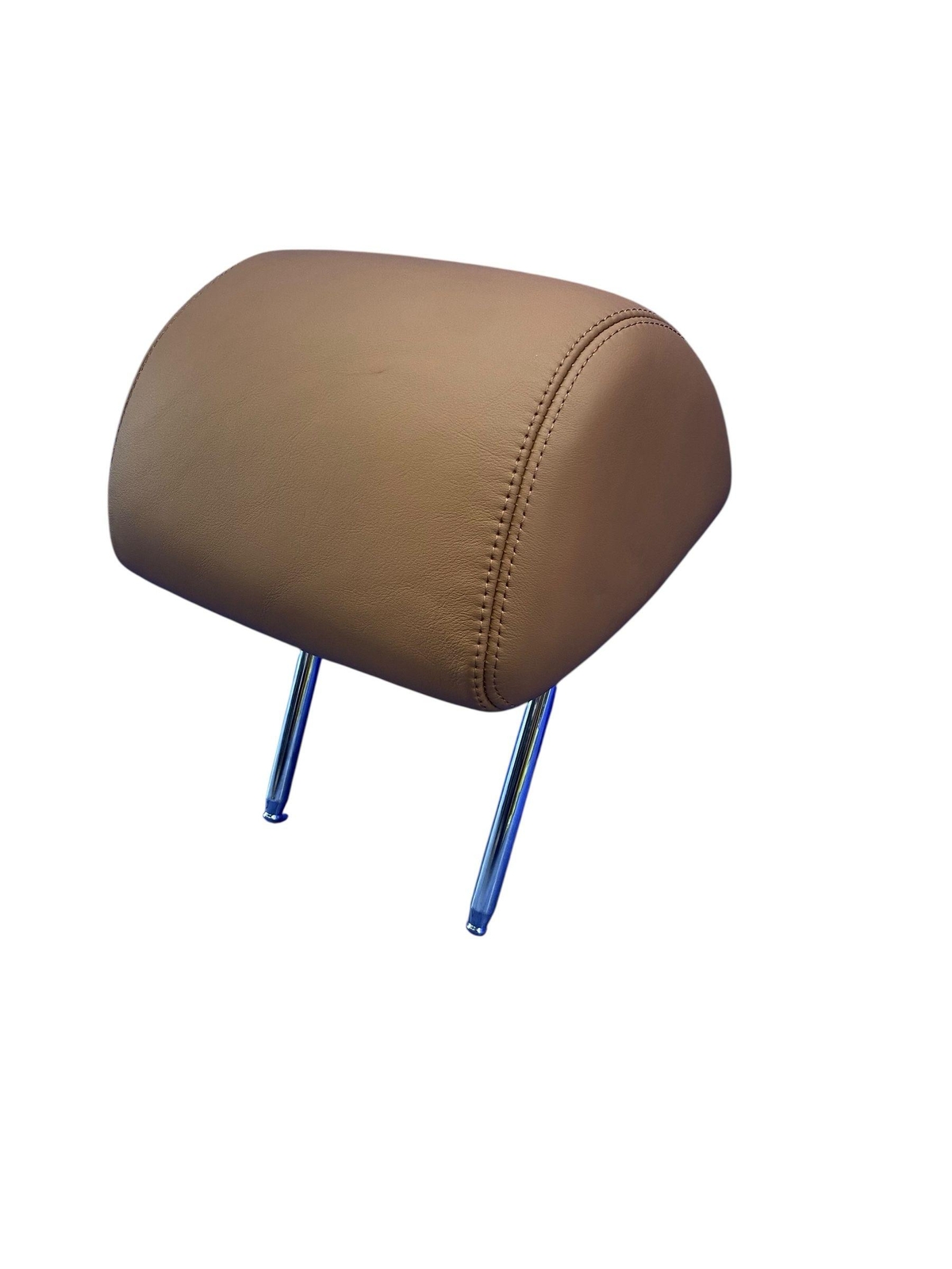 2006-2012 BENTLEY CONTINENTAL FLYING SPUR REAR LEFT SEAT HEADREST BROWN LEATHER