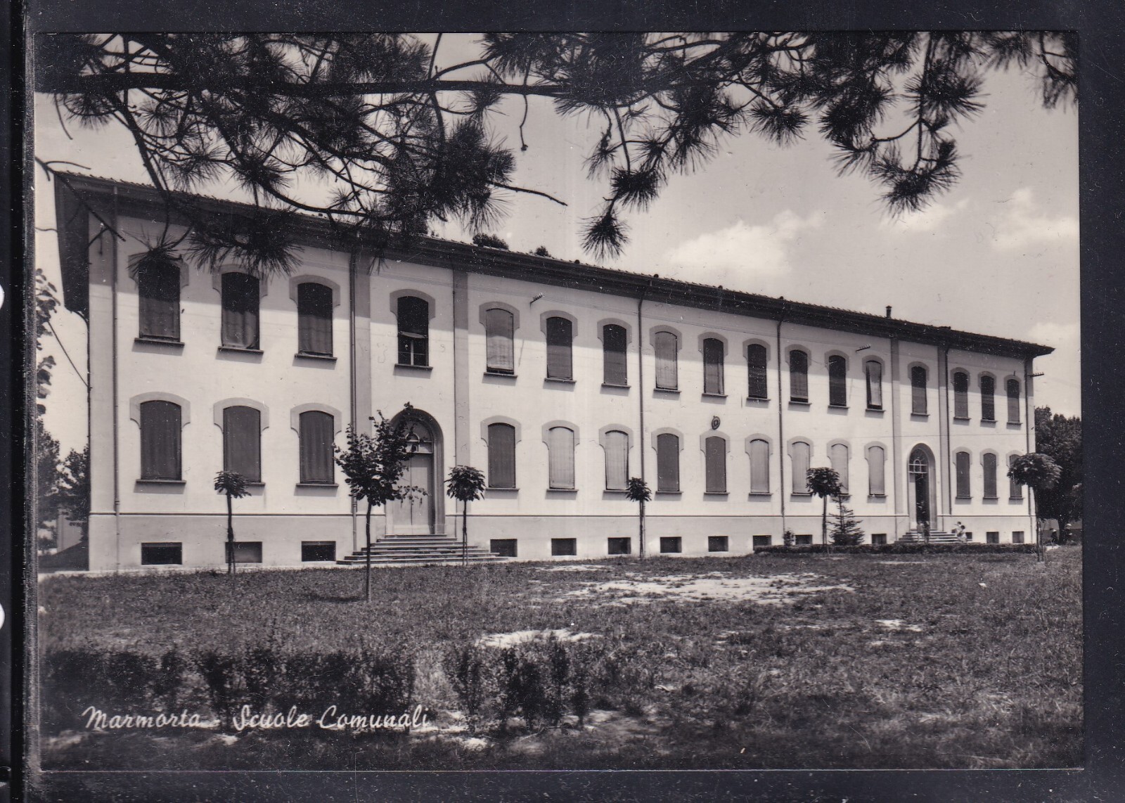Cartolina Marmorta Scuole Comunali H722