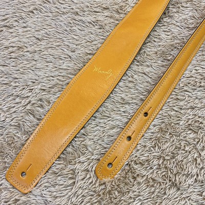 Moody 2.5 Suade Backed Guitar Strap - Camel/Cream Standard | eBay