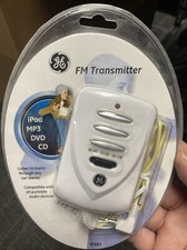 GE Jasco 97683 Fm Transmitter Music car stereo iPod MP3 CD DVD Compatible Sealed
