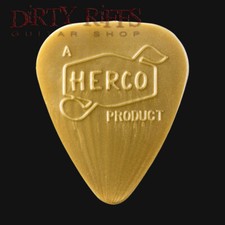 Dunlop Herco Vintage 66 Light Gold Guitar Picks Plectrums 1,6,12,24,36