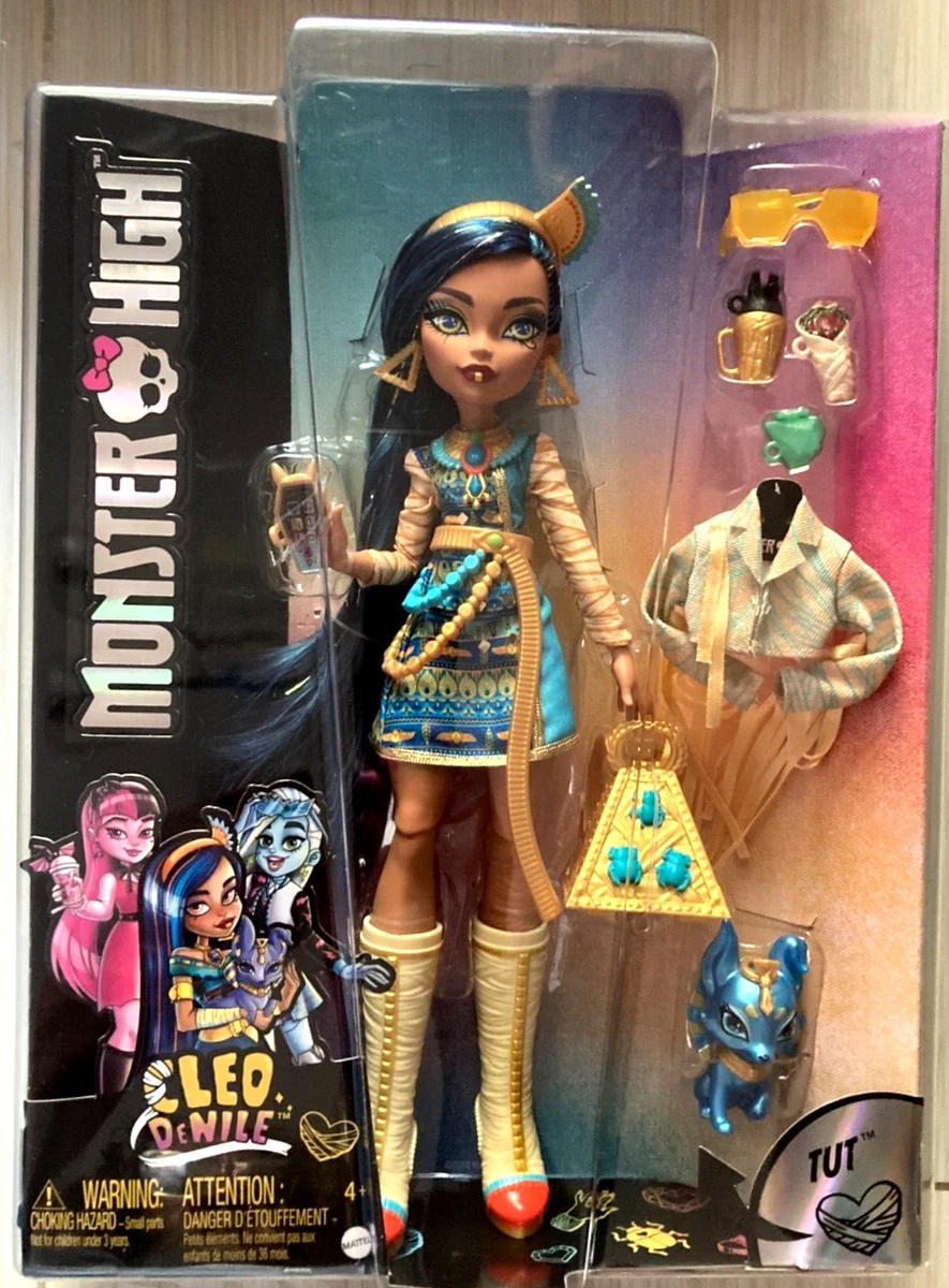 MONSTER HIGH WELCOME TO MONSTER HIGH CLEO DE NILE DOLL