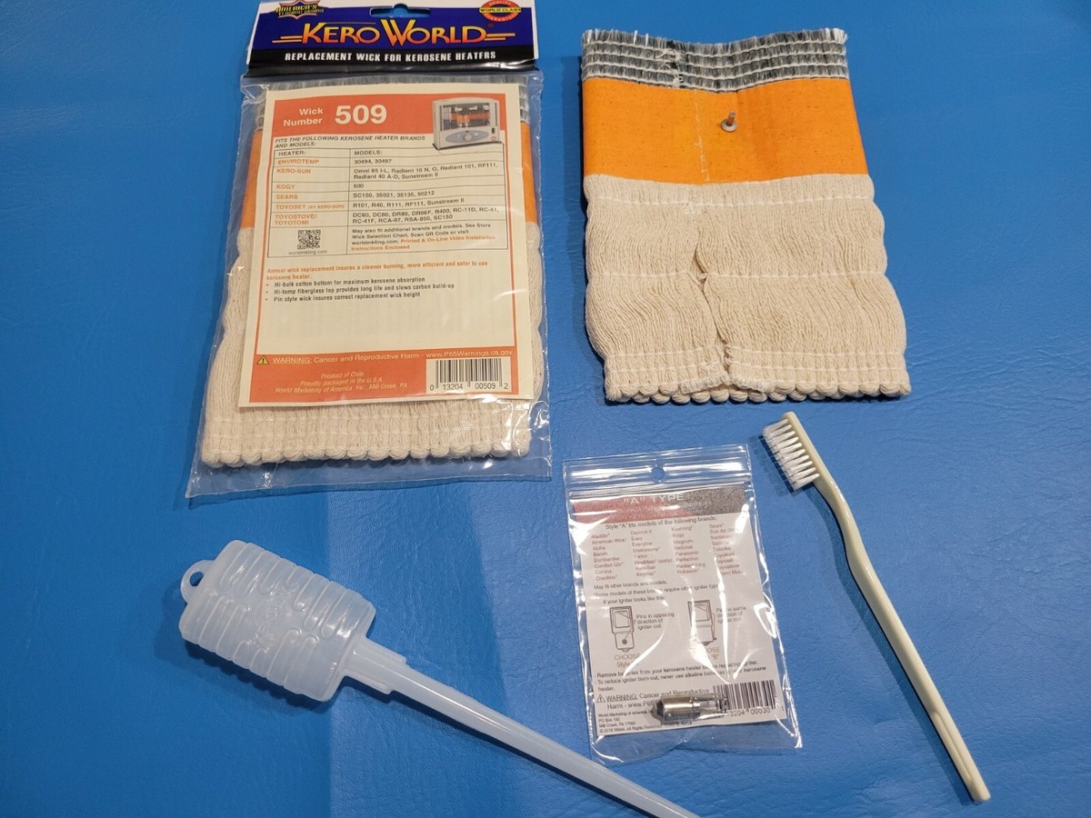 KEROSUN OMNI 85I,J,K,L KEROSENE HEATER WICK, IGNITER, SIPHON, WICK