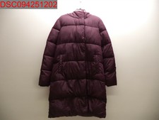 Rachel Parcell Red Grape Hooded Puffer, Size L, 439096998258