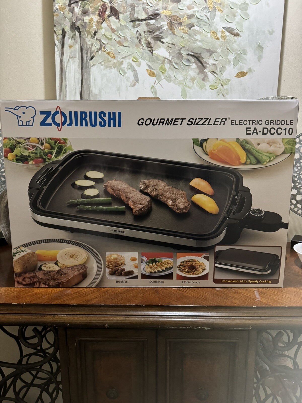 Zojirushi Electric Griddle Gourmet Sizzler EADCC10 BRAND NEW eBay