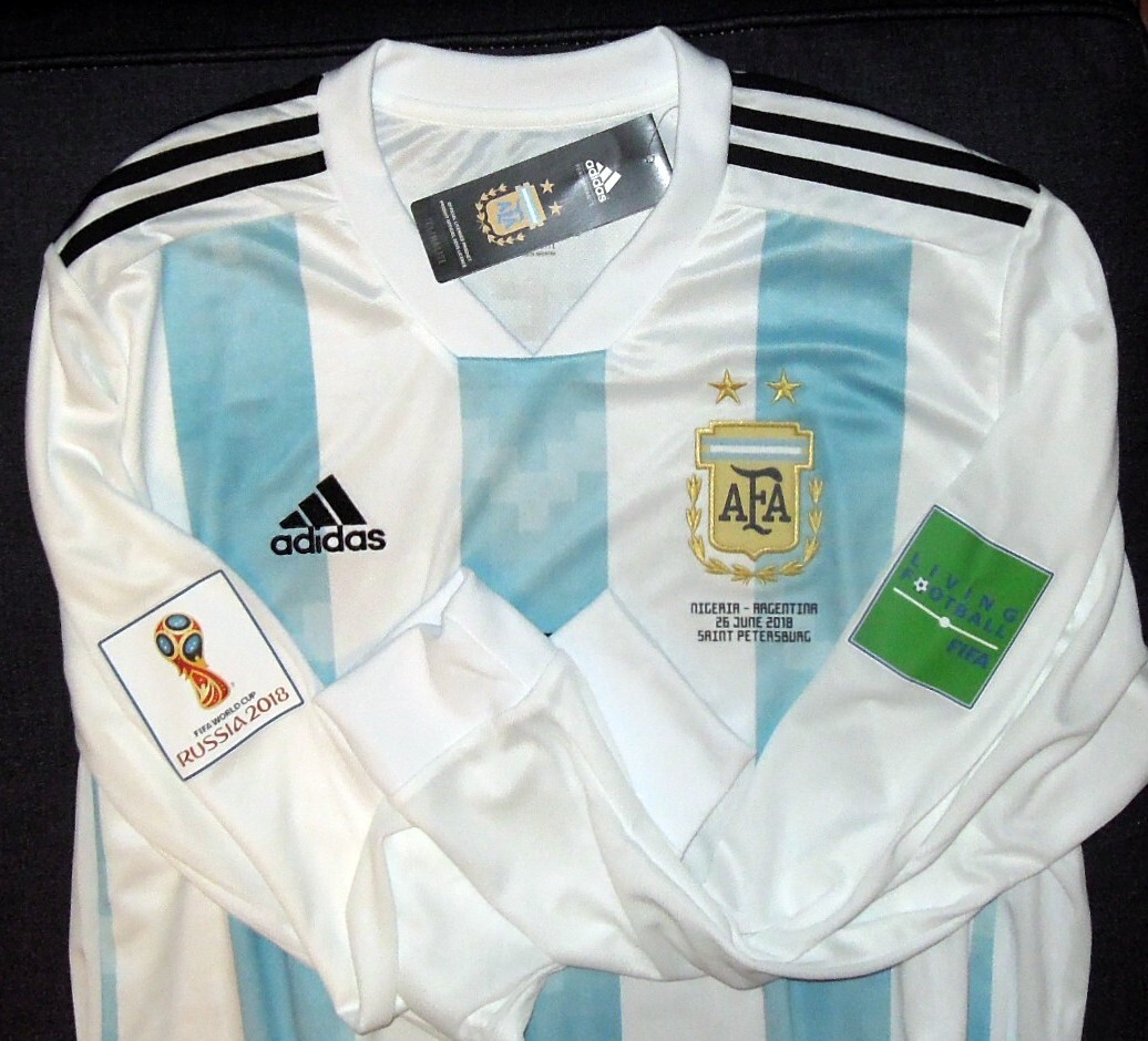 ARGENTINA jersey 2018 #22 PAVON World Cup | eBay