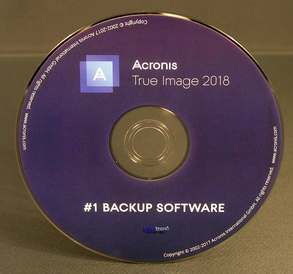 Acronis True Image 2018 Vollversion 3 PC/Mac Box, CD + Universal Restore OVP NEU - Bild 4 von 4