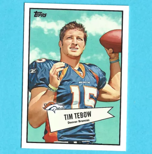 Tim Tebow trading card
