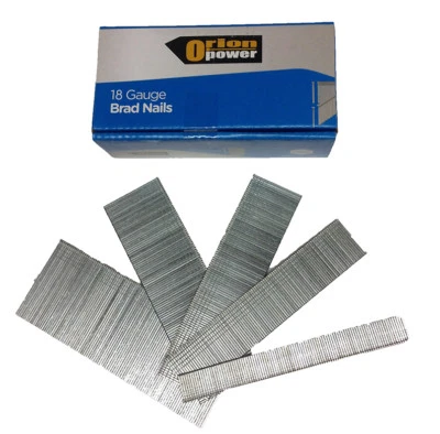 Orion Power 18 Gauge Galv Brad Nails 5000 (15mm/25mm/32mm/35mm/38mm/40mm/50mm)
