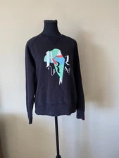 Holt renfrew celebrates 175 years Limited Edition Sweatshit Crewneck Black SZ S