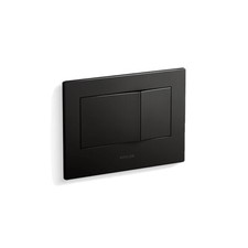 Kohler 8857-BL Matte Black BEVEL In Wall Face Plate