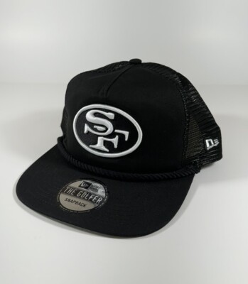NEW ERA San Francisco 49ers The Golfer Snapback Rope Hat Cap Black Men’s  *NEW*