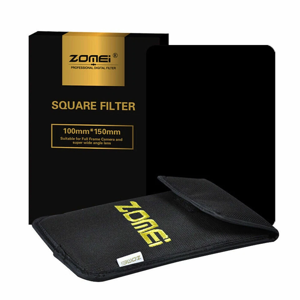 Zomei 150mm x 100mm Square Filter Neutral Density Gray ND8 For Cokin Z - Image 2 of 4