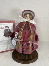 United States Historical Society “Becky” Porcelain Portrait Doll Ltd Ed 72/9500