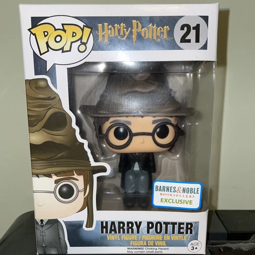 Funko Pop! Harry Potter with Sorting Hat - Barnes & Noble Exclusive #21