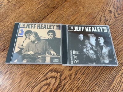 Jeff Healey Band 2 CD Lot: See The Light (1988) Hell To Pay ( 1990) Blues Rock