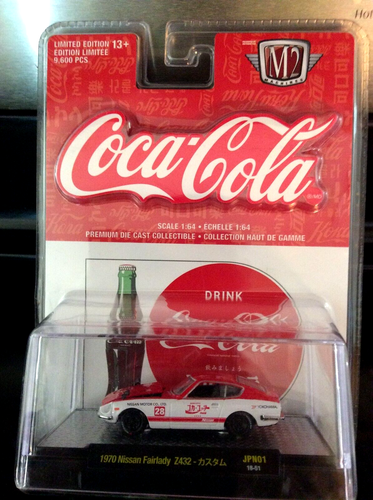 M2 MACHINES COCA COLA 1970 NISSAN Z FAIRLADY Z432 - - Picture 2 of 3