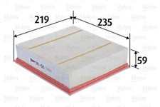 VALEO Luftfilter F&uuml;r MERCEDES Cla Gla C117 W117 W156 W176 W246 X117 6510940204