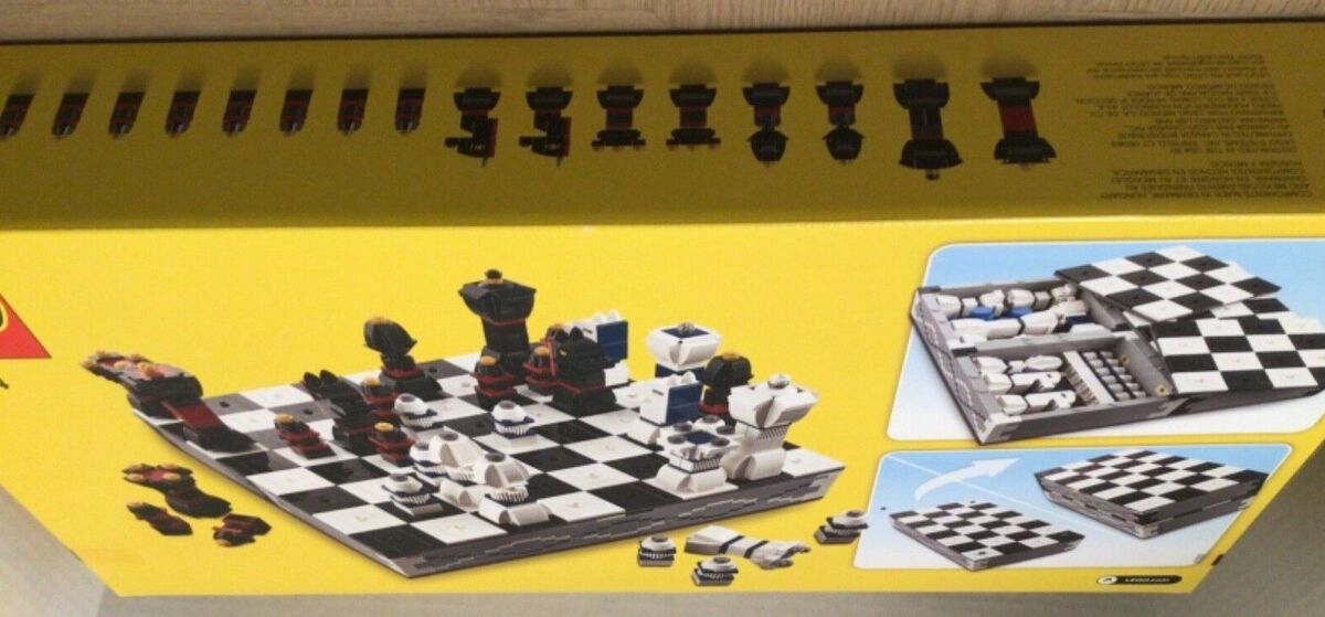  LEGO Iconic Chess Set 40174, 2 Players : Toys & Games