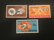 ICOLLECTZONE Nigeria 321-323 VF NH