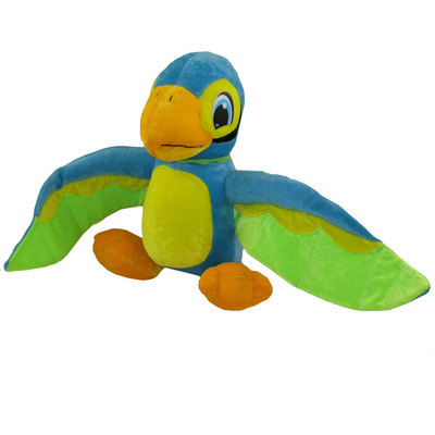 Generic Value Plush - PRECIOUS PARROT (Blue - 16 inches) -New Stuffed Animal Toy