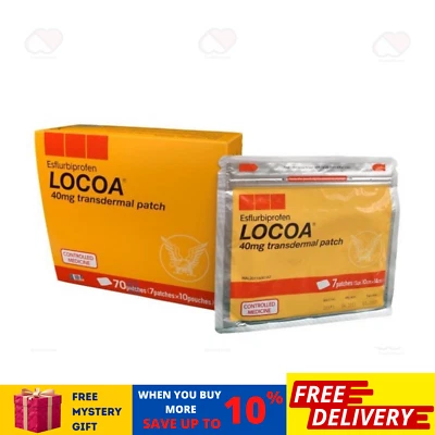 Patch Locoa Transdermal | 7 patches/pack -FREE SHIPPING