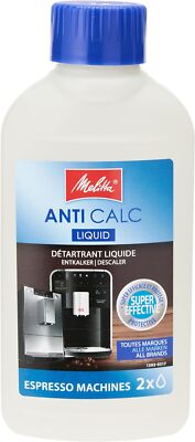 Melitta Anti Calc Flüssig Entkalker für Espresso & Vollautomat (1x250ml Flasche)