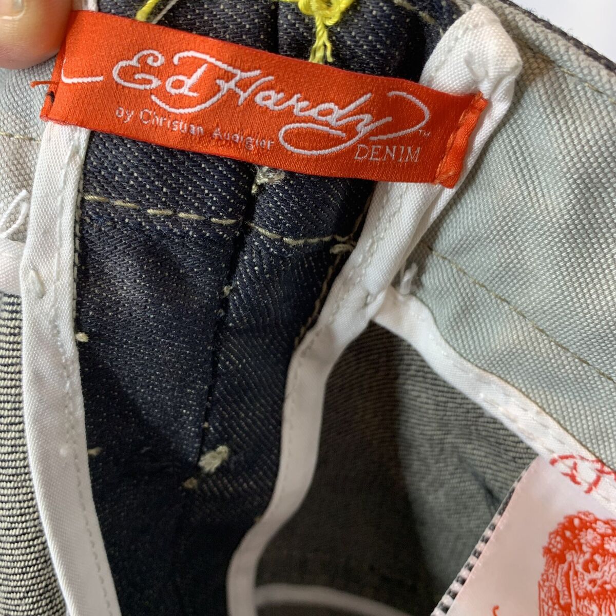 Ed Hardy Jeans Men's size 32 x 32 Japanese denim selvagevi Ed Hardy Jeans Men's size 32 x 32 Japanese denim selvagevi