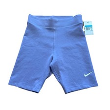 Nike Classic Women's Dusty Amethyst High-Waisted 8" Biker Shorts Size Medium