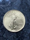 1986 USA $10 American Gold Eagle 1/4 oz Bullion Coin First Year MCMLXXXVI BU