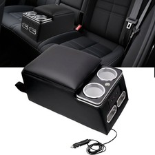 Universal Upgrade Truck Seatbench Organizer Wusb Portcup Holdersphone Holder