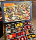Matchbox Case Vintage Lot 24 Cars - USED - Vintage Lot w/Case