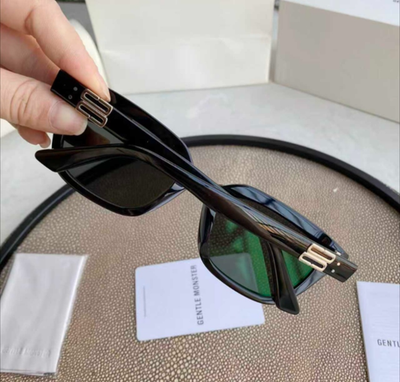 Gentle Monster Musee 01 Sunglasses Black With Case New | eBay