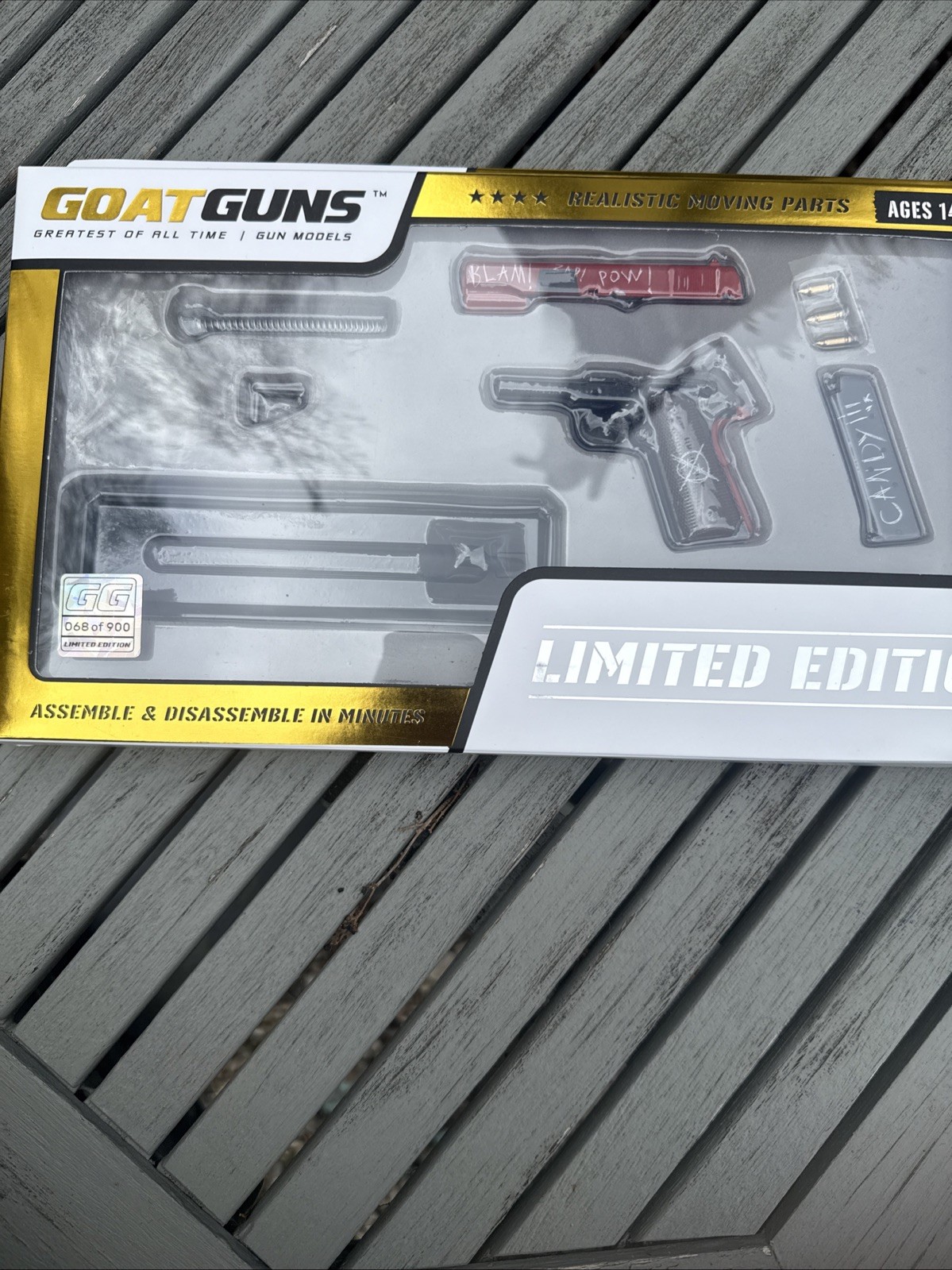 Goatguns Mercenary Limited Edition 068  of 900 Box Not Open No Returns Diecast