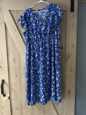 Women’s floral  Maxi Dress SHEIN Curve 2xl Flowy Sleeves