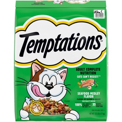 Adult Dry Cat Food Seafood Medley Flavor