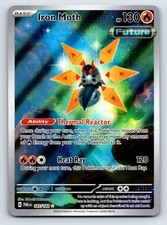 Iron Moth 187/182 Illustration Rare Paradox Rift Pokemon Holo Near Mint on eBay