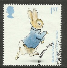 GB 2016 QE2 1st Beatrix Potter Peter Rabbit Ex Fdc SG 3856 ( L205 )