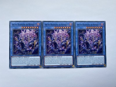 3X L26D-ENM08 Ame no Murakumo no Mitsurugi Common 1st Ed Playset Yu-Gi-Oh