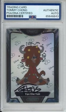 2023 Kakawow Chrome Disney 100 Yax The Yak Zootopia Tommy Chong PSA DNA COA